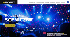 Desktop Screenshot of grupaprofit.pl
